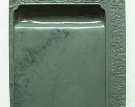 凯利洮砚卷轴砚  水泉湾极品料