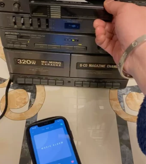 夏普 SHARP 6碟CD 双卡座 收音 ...