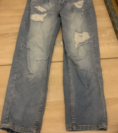 牛仔裤女 160码 95新 165码 感兴...