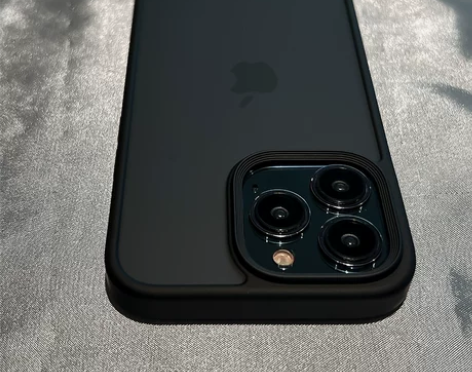 手机套磨砂黑色适用苹果14手机壳iphon...