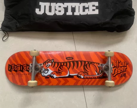 正品justice滑板！沸点滑板justi...