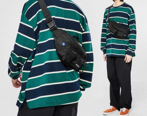 【狂欢价】LIVEBOX日系斜挎包男潮牌包...