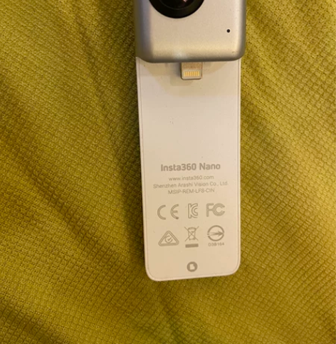 insta360 Nano全景相机，高清晰...