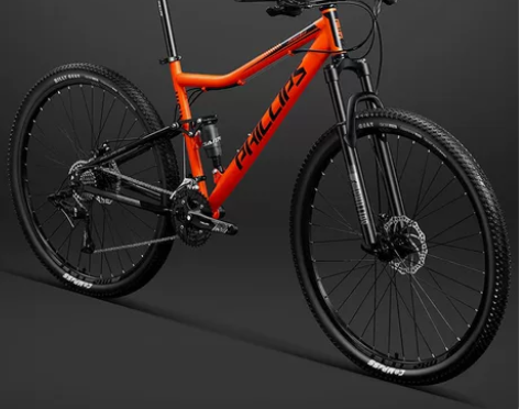 菲利普软尾山地车双减震变速男女中学生越野自...