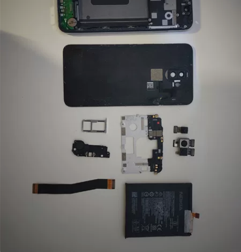 Nokia x7 全套 前屏幕 中框后蓋 ...