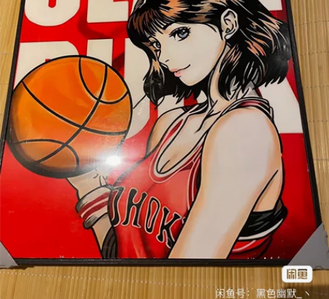 灌篮高手晴子挂画，80两张，偏远地区不包邮...