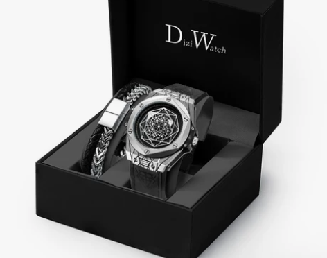 男士手表异形机械表氚气方形手表男学生初高中...