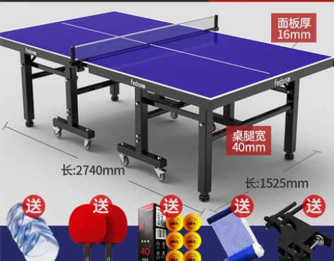 【国货大赏价】飞尔顿乒乓球桌家用乒乓球台可...