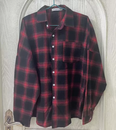 男士格子衬衫，衣长104 胸围95 感兴趣...