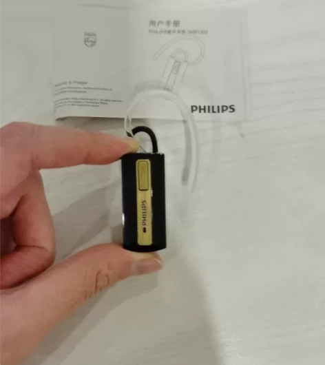 飞利浦车载蓝牙耳机 9成新（拆开试用过一次...