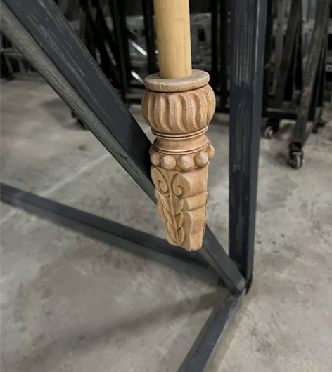 戏曲练功把子，包羊皮内有榫卯工艺，结实耐用...