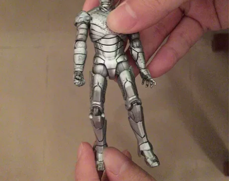 MARVEL 漫威复仇者联盟钢铁侠可动人偶...