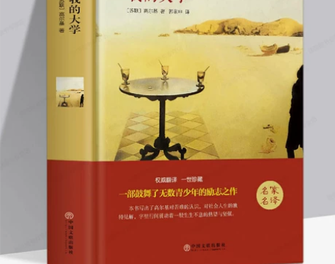 精装 我的大学 高尔基正版 童年 在人间全...