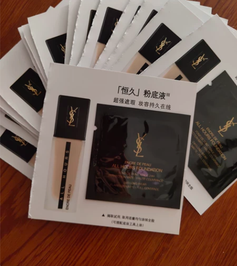 10片包邮价圣罗兰恒颜无暇粉底液B20 1...