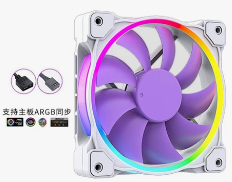 最新款的IDCOOLING紫色幻彩ARGB...