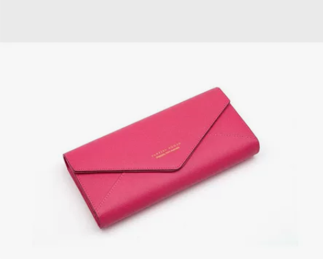 VH真皮钱包女长款信封牛皮钱包秋冬季新款头...