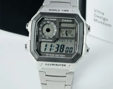 卡西欧casio ins复古多功能运动防水...