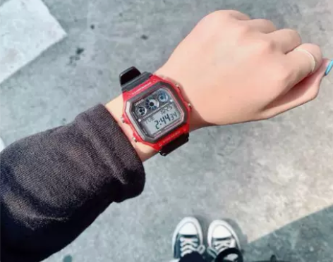 卡西欧AE-1300WH-4A夜光复古日韩...