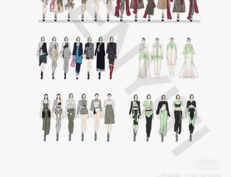 服装效果图服装款式图代画设计图服装效果图 ...