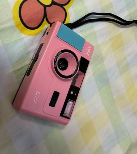 9成新 德国VIBE 501F相机马卡龙蓝...