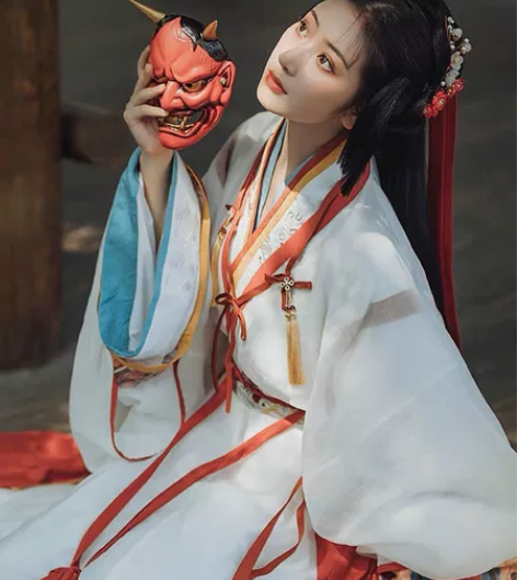 【全新 带吊牌】【妙上】汉风吟晋制襦裙交窬...