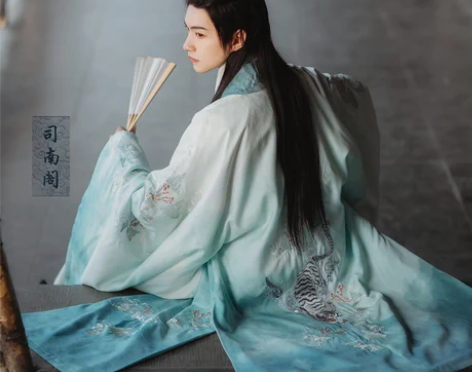 司南阁原创【青山兽】正品汉服男女款明制道袍...
