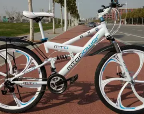 自行车男女山地车成人变速自行车前后双减震