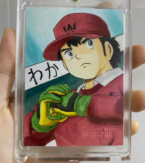 浪潮工作室热血竞技手绘。足球小将天才守门员...