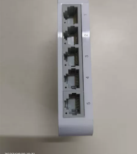 TP-LINK5口兆百兆交换机网线宿舍家用...