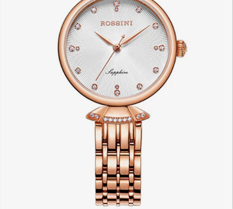 Rossini/正品罗西尼手表石英表简约防...