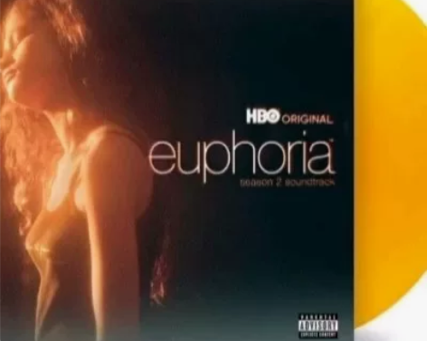黑胶LP唱片黄胶 Euphoria 美剧亢...