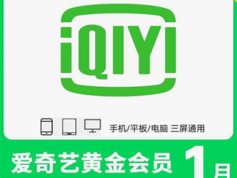 爱奇艺vip会员周卡月卡 7天一周会员 3...