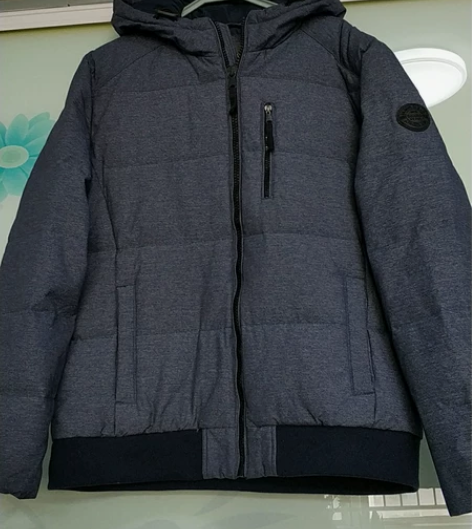 森马男羽绒服，吊牌已摘。穿过两次，185/...