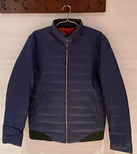 品牌男士白鸭绒羽绒服，适合身高173-18...