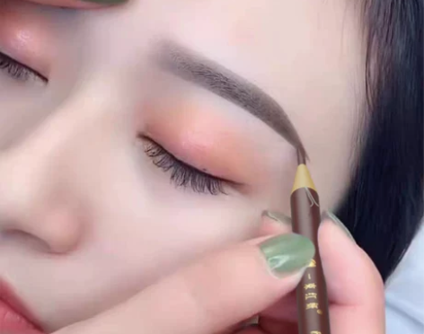 持久免削式拉线眉笔初学者极眼部彩妆李佳琦