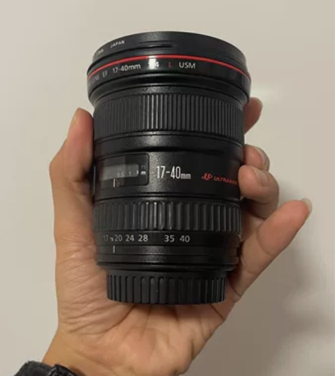 佳能17-40F4红圈L级镜头,自用95新...