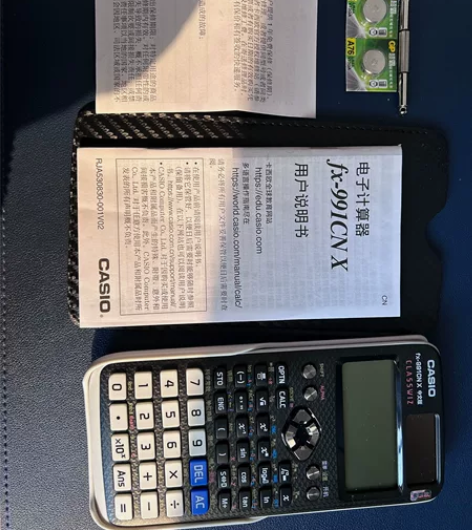 卡西欧电子计算器fx-991CN X，用过...