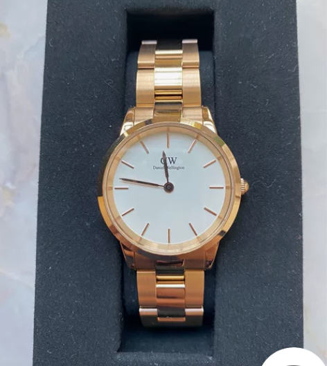 dw手表女 ICONIC系列时髦小精钢 2...