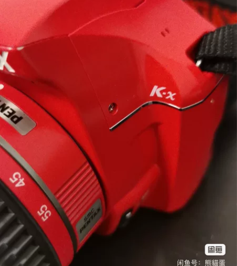 Pentax宾得K-x红色单反相机，18-...