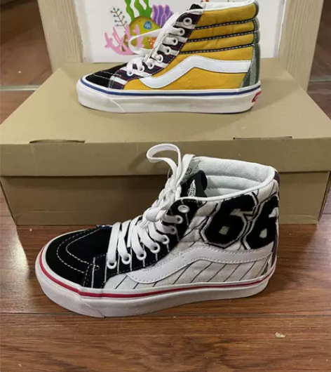 【微瑕捡漏】36码VANS安纳海姆高帮鸳鸯...
