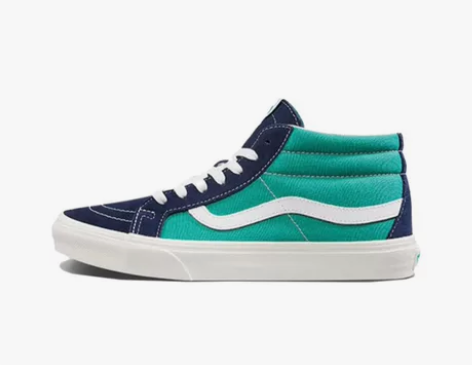#VANS Vans SK8-Mid 蓝绿...