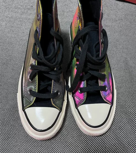 converse匡威鞋子 炫彩高邦板鞋39...