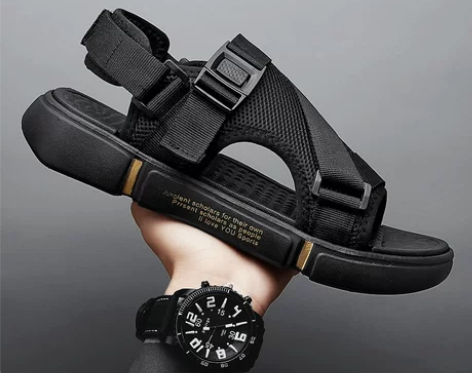 凉鞋男鞋夏季外穿运动休闲沙滩防滑耐磨男款越...