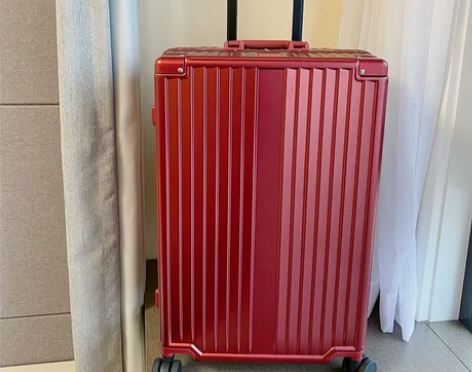 【出全新陪嫁行李箱】 金登仕出口日本红色结...