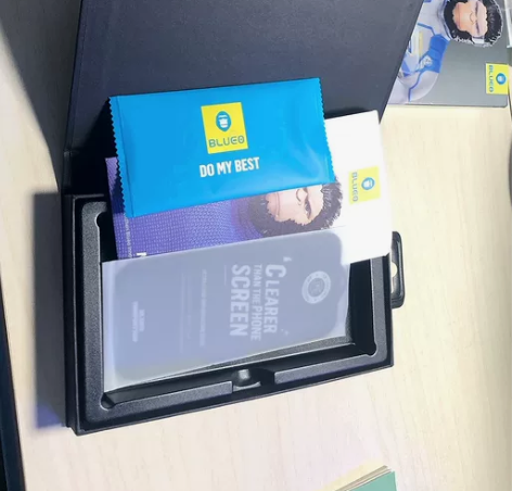 blueo蓝猩适用于苹果13钢化膜ar增透...