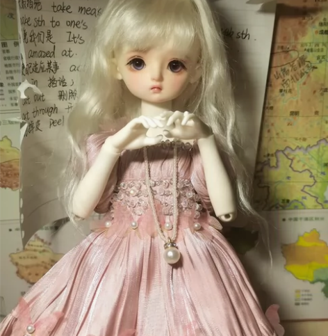 bjd6分六分，画境嘀嗒滴哒整娃，白肌配一...