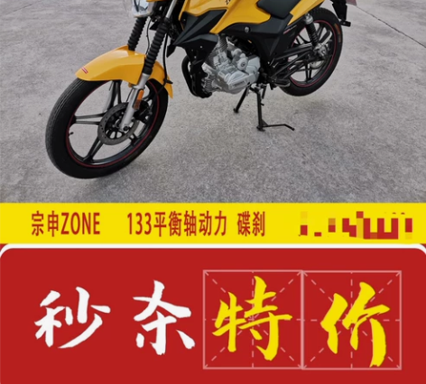 宗申ZONE全新 平衡轴动力 碟刹 强劲有...
