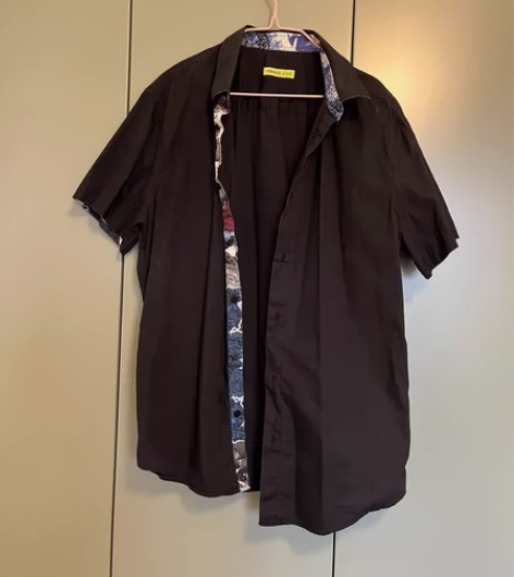 versace jeans范思哲衬衫男短袖...