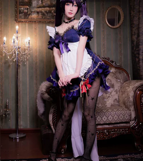 悠窝窝女仆系列原神莫娜cos服 衣服悠窝窝...
