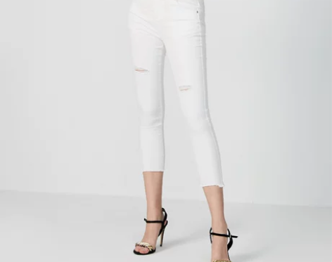 Vero Moda2019秋季新款含莱卡高...